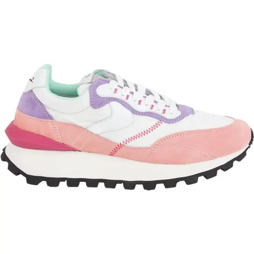 Sneakers, female, , Size: 8 US Pink Shoe - Voile blanche - Modalova