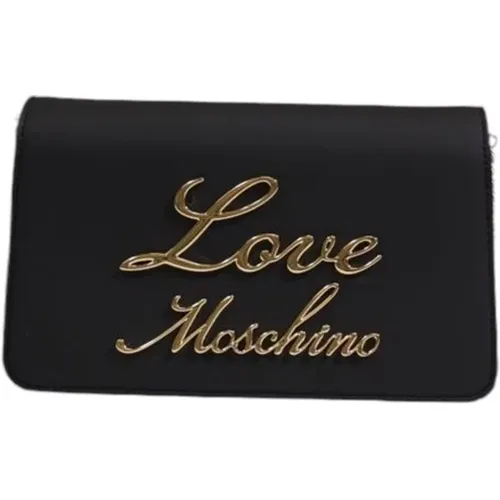 Cross Body Bags, female, , Size: ONE SIZE Polyethylene Handbag Fall/Winter Collection - Love Moschino - Modalova