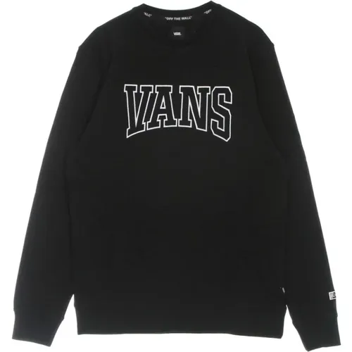 Schwarzer Leichter Crewneck Sweatshirt - Vans - Modalova