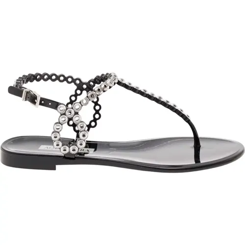 Flat Sandalen , Damen, Größe: 36 EU - Aquazzura - Modalova