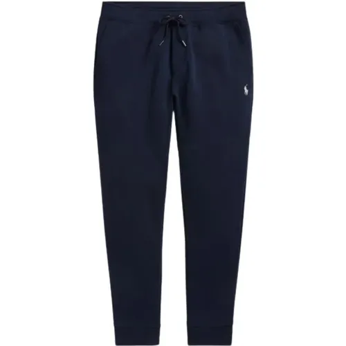 Navy Jogging Pants with Adjustable Waist , male, Sizes: S, 2XL, L, XL, XS, M - Polo Ralph Lauren - Modalova