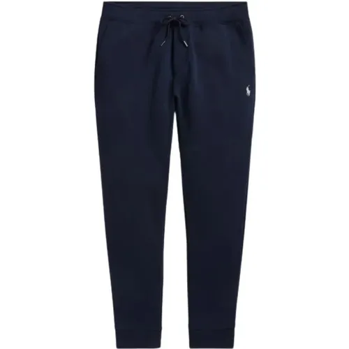 Navy Jogging Pants with Adjustable Waist , male, Sizes: XL - Polo Ralph Lauren - Modalova