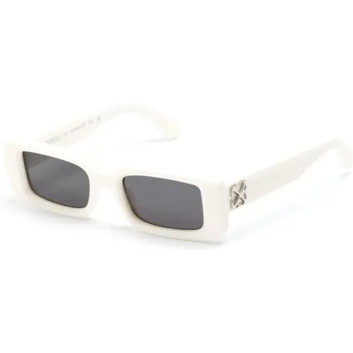 Off , Oeri127 0107 Sunglasses , unisex, Sizes: 50 MM - Off White - Modalova