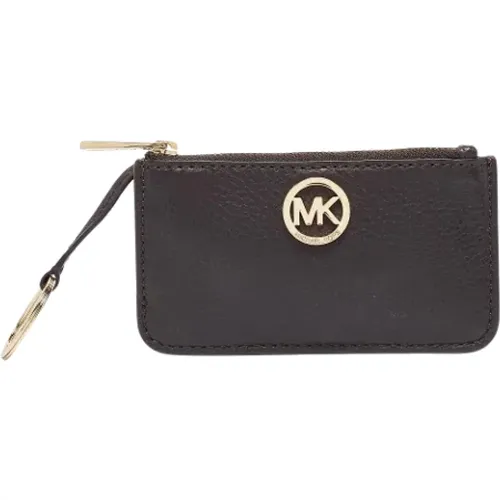 Pre-owned Wallets, female, , Size: ONE SIZE Pre-owned Leather wallets - Michael Kors Pre-owned - Modalova