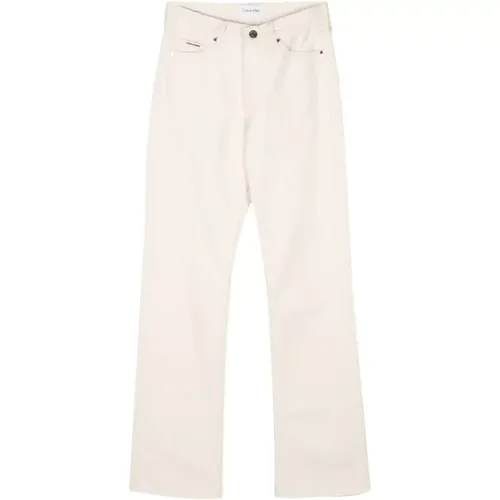 Entspannte Bootcut Jeans , Damen, Größe: W25 - Calvin Klein - Modalova