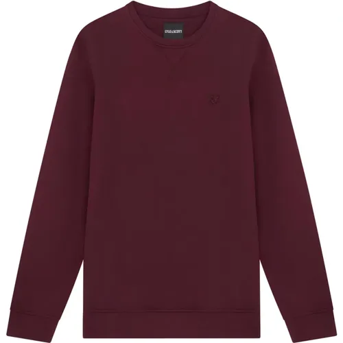 Tonal Eagle Crew Neck Sweatshirt , Herren, Größe: XS - Lyle & Scott - Modalova