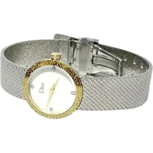 Pre-owned Watches, female, , Size: ONE SIZE Pre-owned Stainless Steel watches - Dior Vintage - Modalova