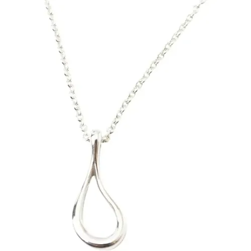 Pre-owned Jewellery, female, , Size: ONE SIZE Pre-owned Silver necklaces - Tiffany & Co. Pre-owned - Modalova