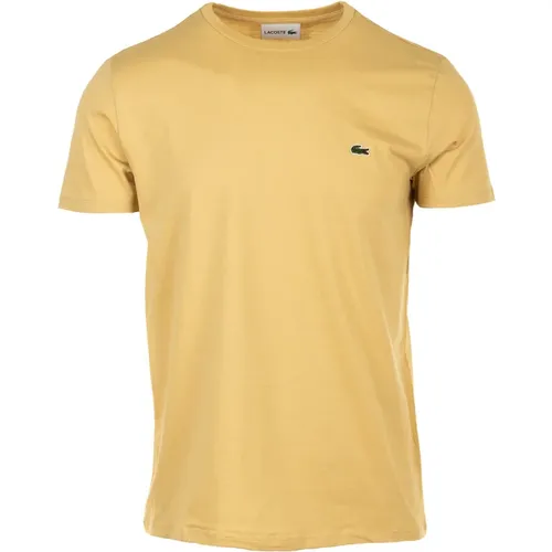 Sand T-shirts and Polos , male, Sizes: L, M, 2XL, XL, S - Lacoste - Modalova