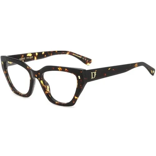 Glasses, unisex, , Size: 53 MM Fashion Eyeglasses Model D2 0117 - Dsquared2 - Modalova