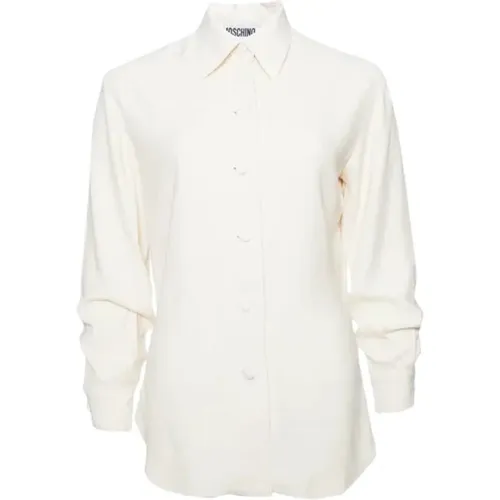 Pre-owned Shirts & Blouses, female, , Size: S Pre-ownedFabrictops - Moschino Pre-Owned - Modalova