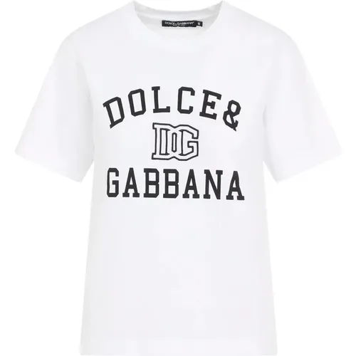 T-Shirts, female, , Size: 2XS T-Shirts & Polos for Women - Dolce & Gabbana - Modalova