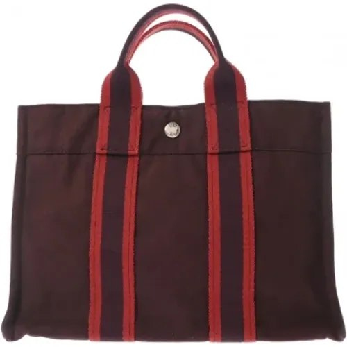 Pre-owned Cotton totes , female, Sizes: ONE SIZE - Hermès Vintage - Modalova