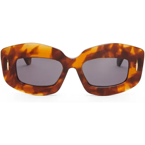 AnagramLarge Sonnenbrille , Damen, Größe: 49 MM - Loewe - Modalova