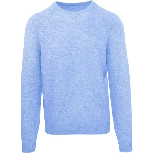 Classic Wool Cashmere Sweater , male, Sizes: M, 2XL, 3XL - Malo - Modalova