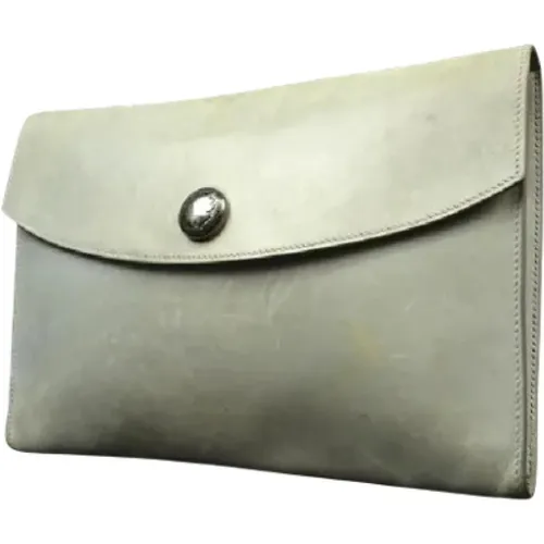 Pre-owned Clutches, unisex, , Size: ONE SIZE Pre-owned Fabric clutches - Hermès Vintage - Modalova