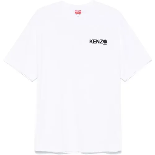 T-Shirts, male, , Size: S Crew Neck T-shirt - Kenzo - Modalova