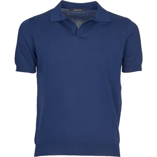 Men's Clothing T-Shirts & Polos Ss24 , male, Sizes: M, L, 2XL - Tagliatore - Modalova