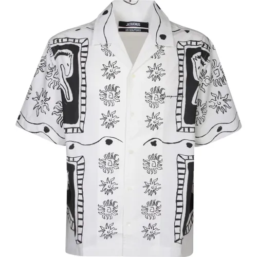 Men's Clothing T-Shirts & Polos White Ss24 , male, Sizes: M, S, L, XL - Jacquemus - Modalova