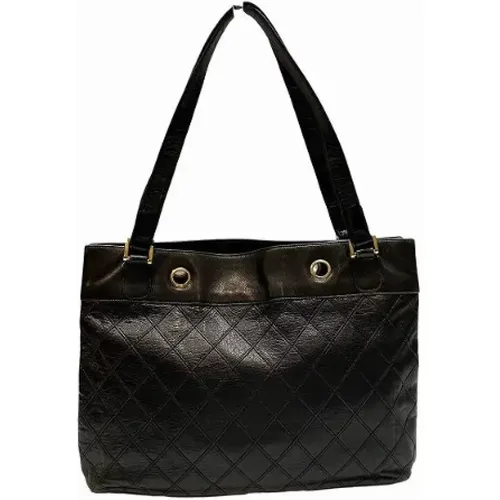 Pre-owned Tote Bags, female, , Size: ONE SIZE Pre-owned Leather chanel-bags - Chanel Vintage - Modalova