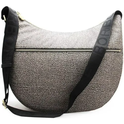Large Nylon OP Shoulder Bag for Modern Women , female, Sizes: ONE SIZE - Borbonese - Modalova