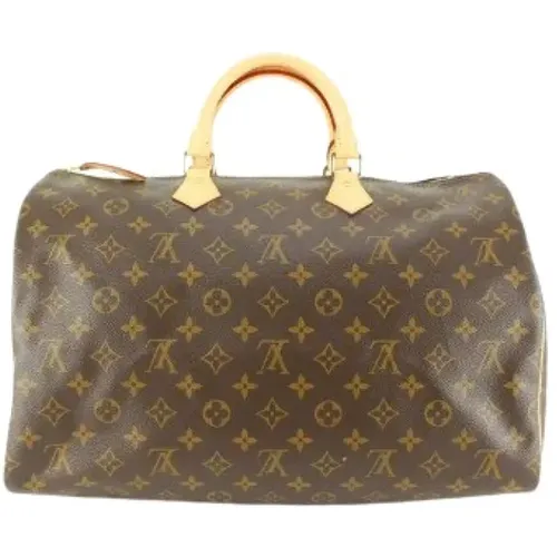 Pre-owned Weekend Bags, female, , Size: ONE SIZE Used Weekend Bag with Rfid Chip - Louis Vuitton Vintage - Modalova