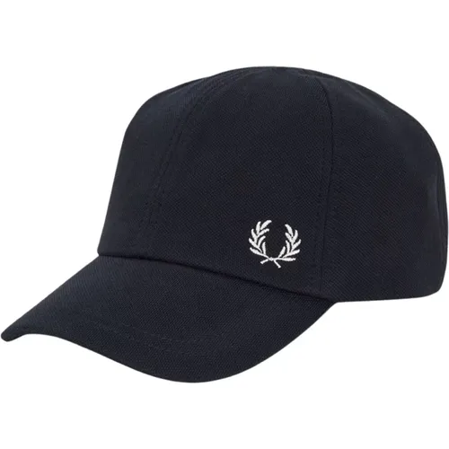 Caps, male, , Size: ONE SIZE Visor Cap - Fred Perry - Modalova