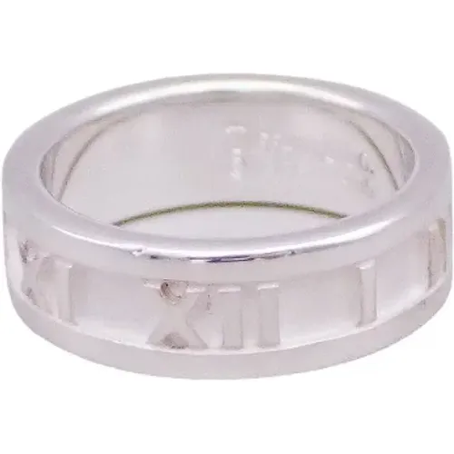 Pre-owned Jewellery, female, , Size: ONE SIZE Pre-owned Silver rings - Tiffany & Co. Pre-owned - Modalova