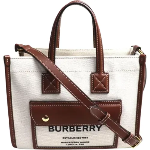 Pre-owned Fabric shoulder-bags , female, Sizes: ONE SIZE - Burberry Vintage - Modalova