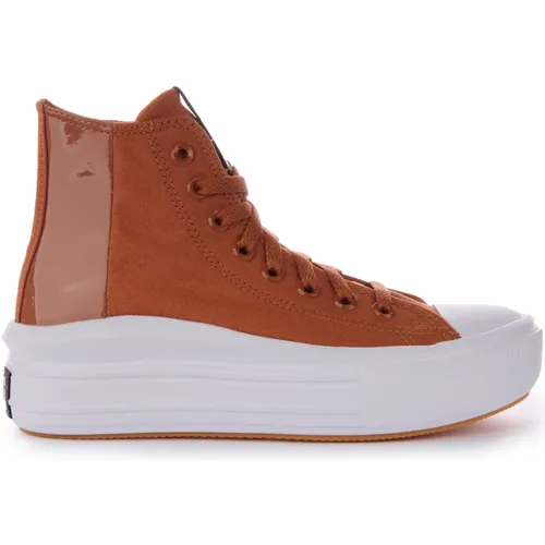 Hi-Top Platform Trainers for Women , female, Sizes: 4 1/2 UK, 3 1/2 UK - Converse - Modalova