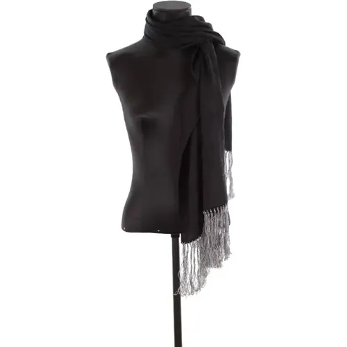 Pre-owned Scarves, female, , Size: ONE SIZE Pre-owned Wool scarves - Givenchy Pre-owned - Modalova