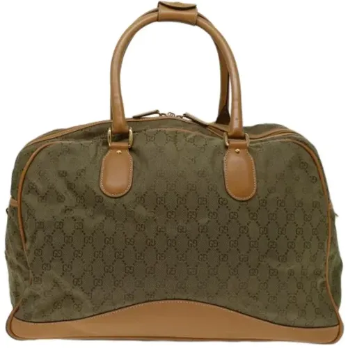 Pre-owned Canvas travel-bags , female, Sizes: ONE SIZE - Gucci Vintage - Modalova