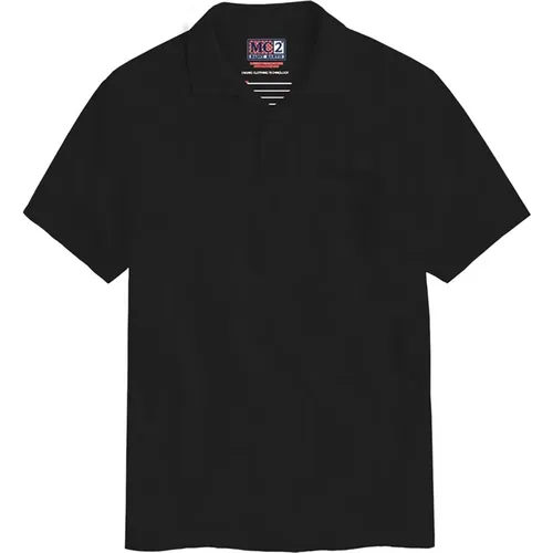 Schwarze T-shirts und Polos Kollektion , Herren, Größe: S - MC2 Saint Barth - Modalova
