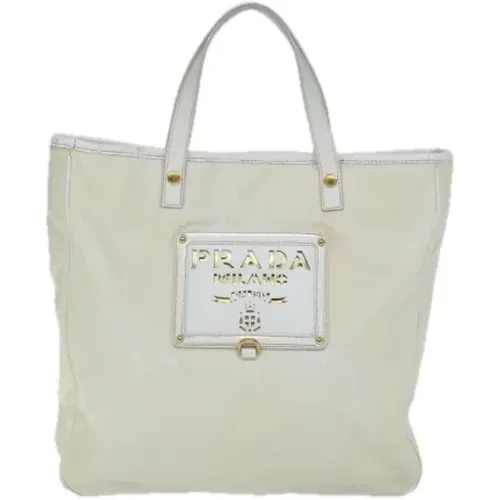 Pre-owned Tote Bags, female, , Size: ONE SIZE Pre-owned Fabric totes - Prada Vintage - Modalova