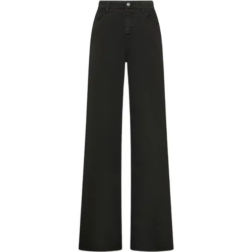 Wide Leg Flare Jeans , Damen, Größe: W30 - Cycle - Modalova