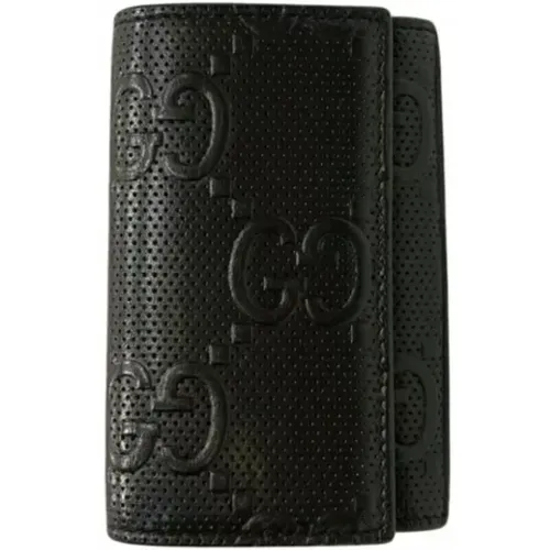 Pre-owned Accessories, female, , Size: ONE SIZE Pre-owned Leather key-holders - Gucci Vintage - Modalova