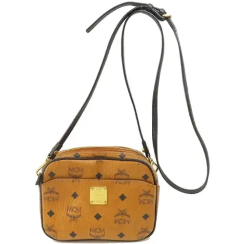 Pre-owned Leather crossbody-bags , female, Sizes: ONE SIZE - MCM Pre-owned - Modalova