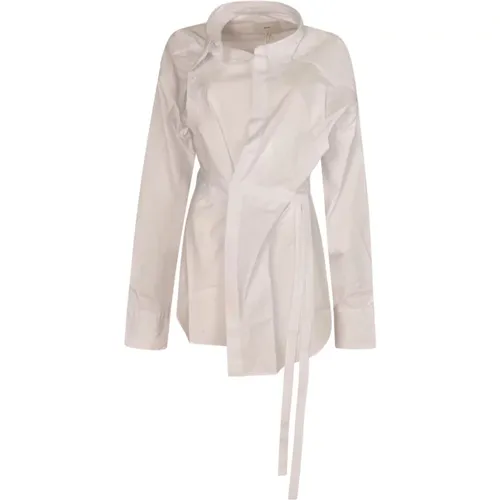 Shirts, female, , Size: S Belted Wrap Shirt - Setchu - Modalova