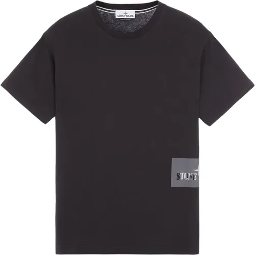 Casual Cotton T-shirt , male, Sizes: XL - Stone Island - Modalova