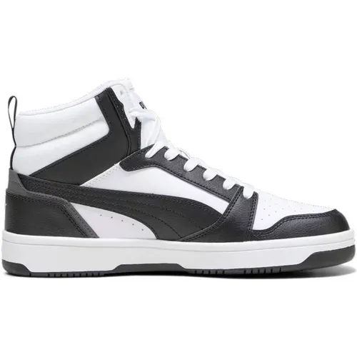 Rebound V6 Shoes /White , male, Sizes: 10 UK, 8 UK, 12 UK, 9 UK, 7 UK, 11 UK, 13 UK - Puma - Modalova