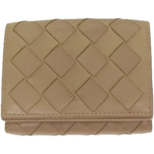 Pre-owned Wallets, female, , Size: ONE SIZE Pre-owned Leather wallets - Bottega Veneta Vintage - Modalova