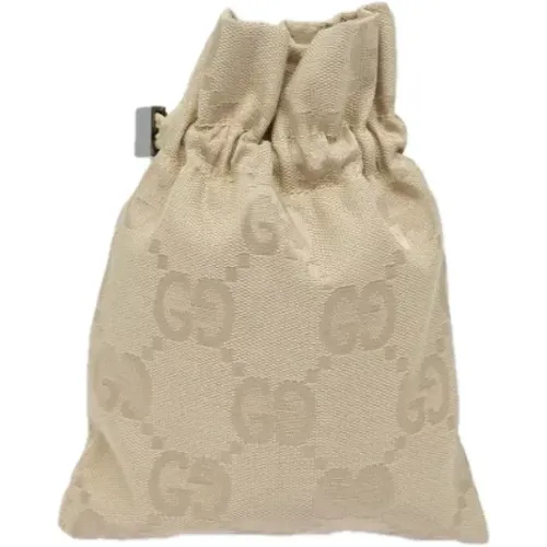 Pre-owned Bucket Bags, female, , Size: ONE SIZE Pre-owned Canvas gucci-bags - Gucci Vintage - Modalova