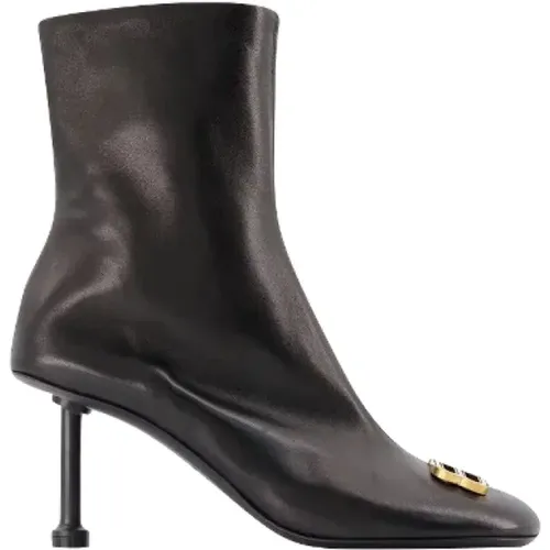 Leather boots , female, Sizes: 5 UK - Balenciaga - Modalova