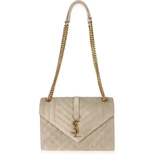 Pre-owned Canvas shoulder-bags , female, Sizes: ONE SIZE - Yves Saint Laurent Vintage - Modalova