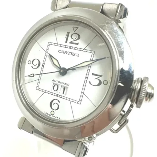 Pre-owned Watches, male, , Size: ONE SIZE Pre-owned Stainless Steel watches - Cartier Vintage - Modalova