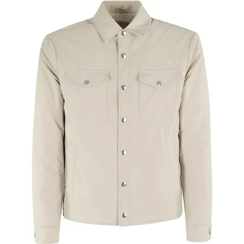 Nylon & Wool Shirt Jacket , male, Sizes: XL - Eleventy - Modalova