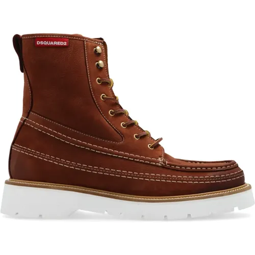 Stiefeletten Explorer , Herren, Größe: 41 1/2 EU - Dsquared2 - Modalova