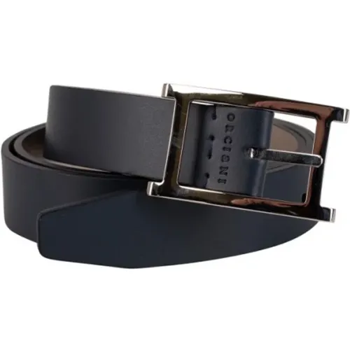 Belts, male, , Size: 100 CM Mens Leather Belt - Orciani - Modalova