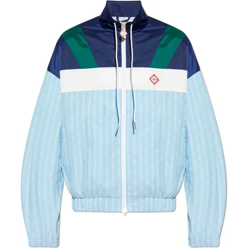 Light Jackets, male, , Size: XL Jacket in Sporty Style - Casablanca - Modalova