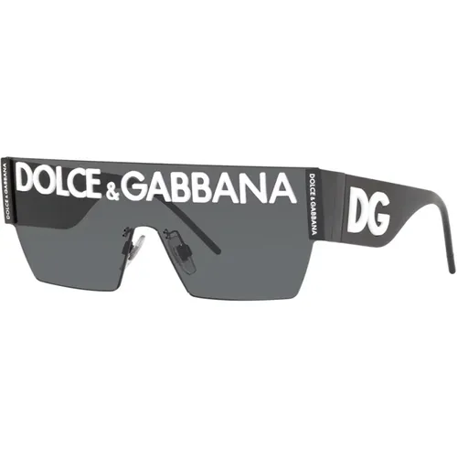Square Metal Sunglasses , unisex, Sizes: 43 MM - Dolce & Gabbana - Modalova